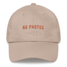 "NO PHOTOS" Dad Hat