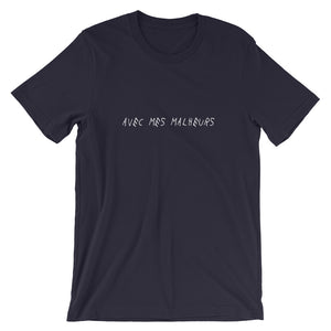 With My Woes Navy T-Shirt