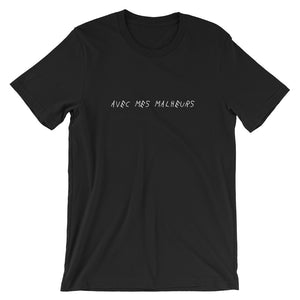 With My Woes Black T-Shirt